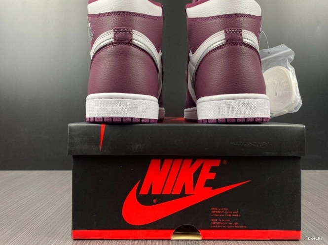 Reps TBK High 1 Air 555088-611 Jordan OG Bordeaux 0805